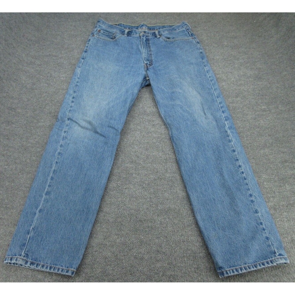 Levis Mens Jeans Relaxed Fit Blue 550 Medium Wash Denim 38x34